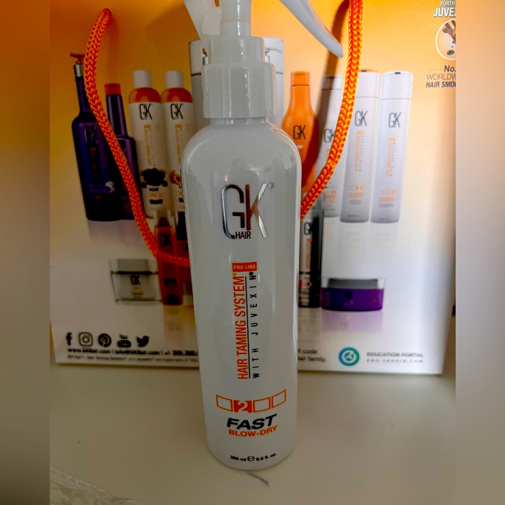 Gk hair keratin treatment spray